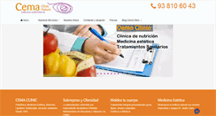 Desktop Screenshot of clinicnature.com