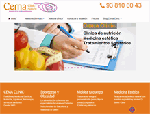 Tablet Screenshot of clinicnature.com